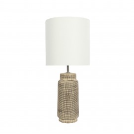 Oriel Lighting-ZAMORA Complete Ceramic Table Lamp